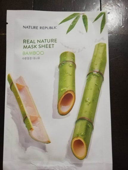 リアルネイチャー マスクシート/ネイチャーリパブリック/シートマスク・パックを使ったクチコミ(1枚目)