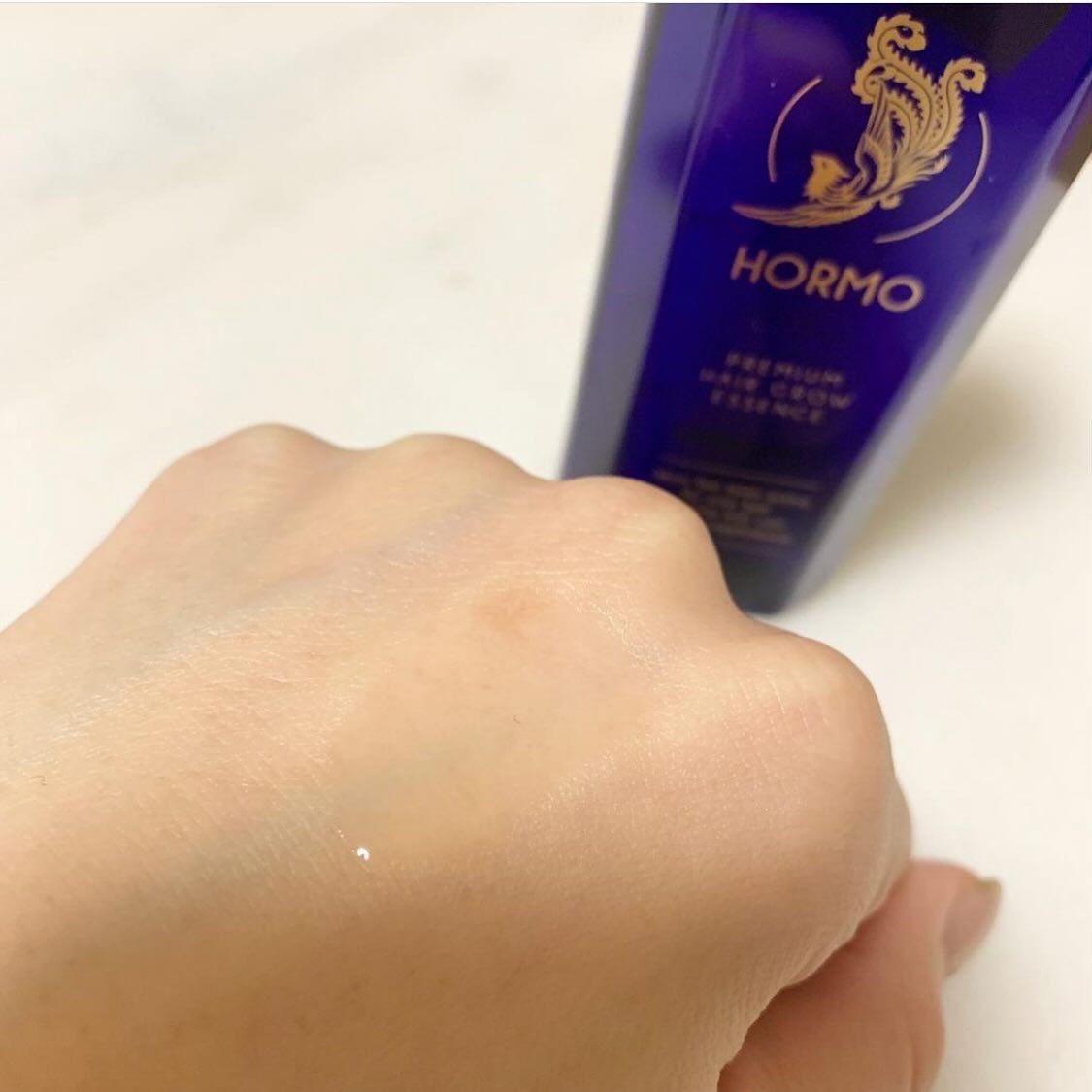 ホルモ プレミアムヘアグロウエッセンス/ハーブ健康本舗/頭皮ローションを使ったクチコミ（3枚目）