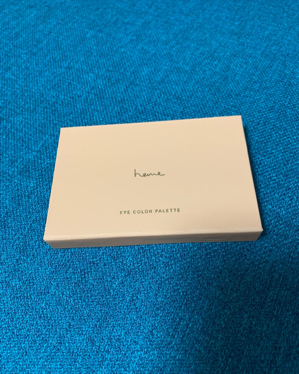 アイカラーパレット/heme/アイシャドウパレットを使ったクチコミ(1枚目)