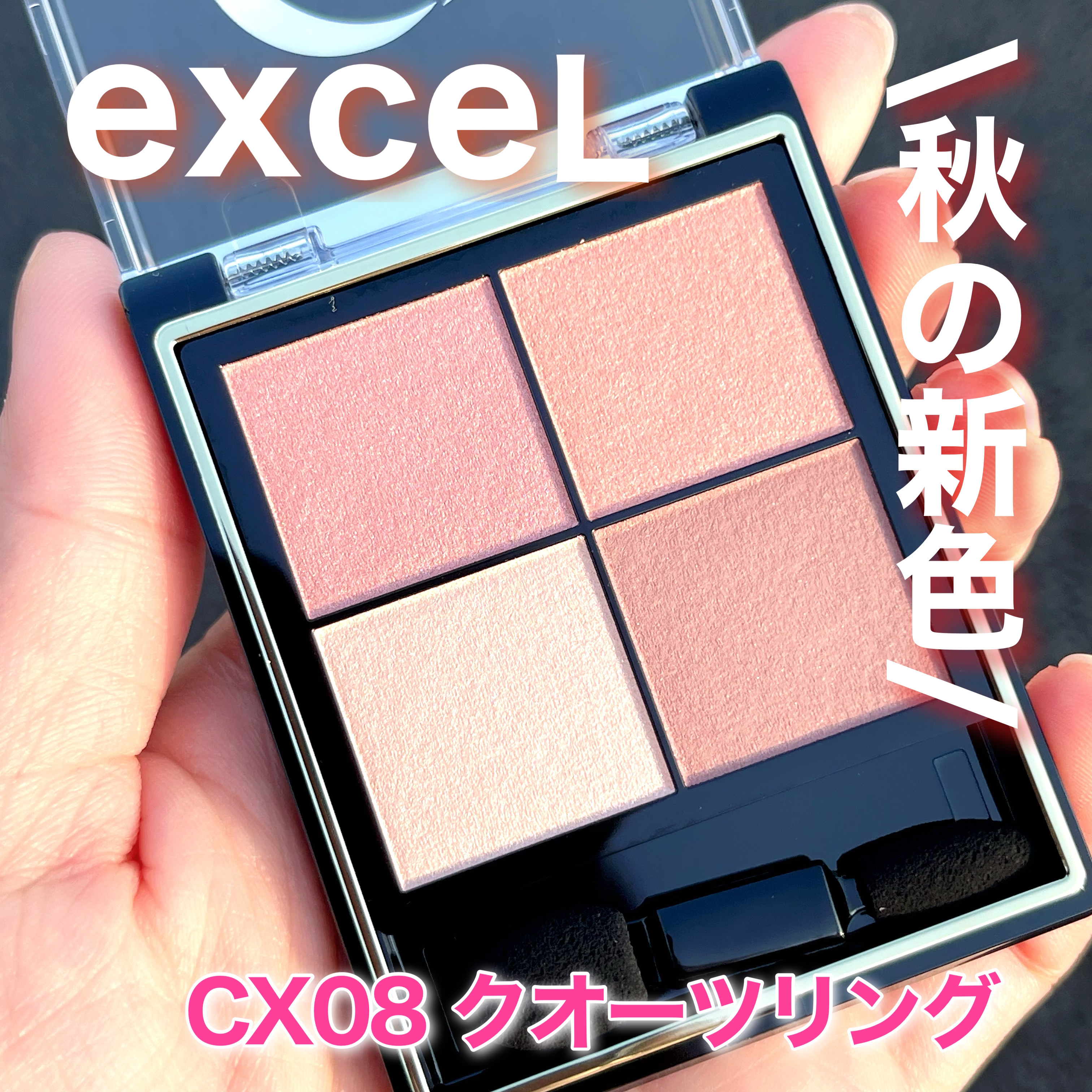 リアルクローズシャドウ/excel/アイシャドウパレットを使ったクチコミ（1枚目）