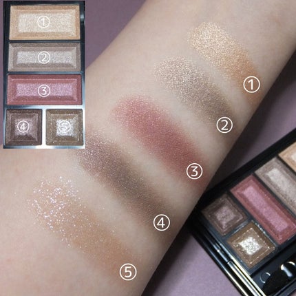 ショコラスウィート アイズ/リンメル ロンドン/アイシャドウパレットを使ったクチコミ(2枚目)