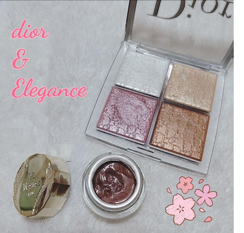 【旧】ディオール バックステージ フェイス グロウ パレット/Dior/ハイライトを使ったクチコミ(1枚目)