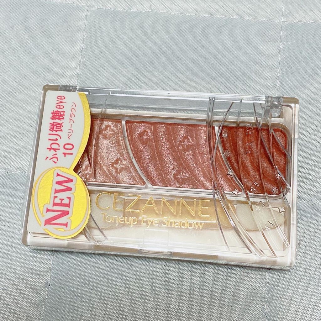 トーンアップアイシャドウ/CEZANNE/アイシャドウパレットを使ったクチコミ(2枚目)