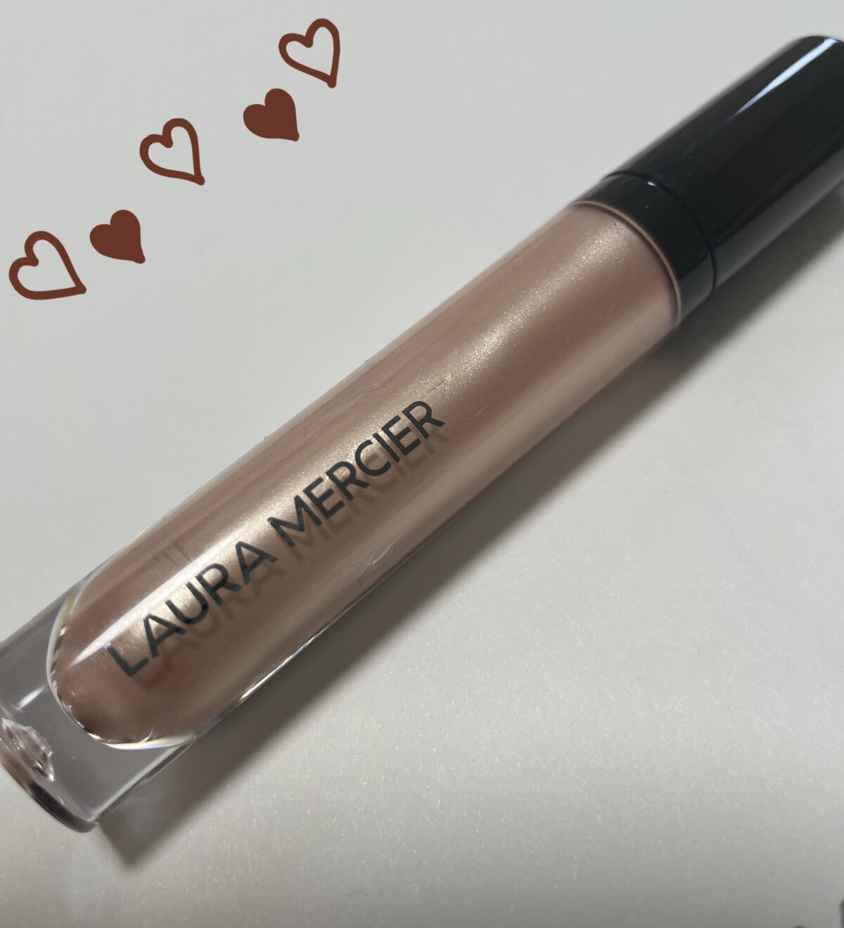 キャビア クローム ヴェイル ライトウェイト リキッド アイカラー/ローラ メルシエ/リキッドアイシャドウを使ったクチコミ（1枚目）