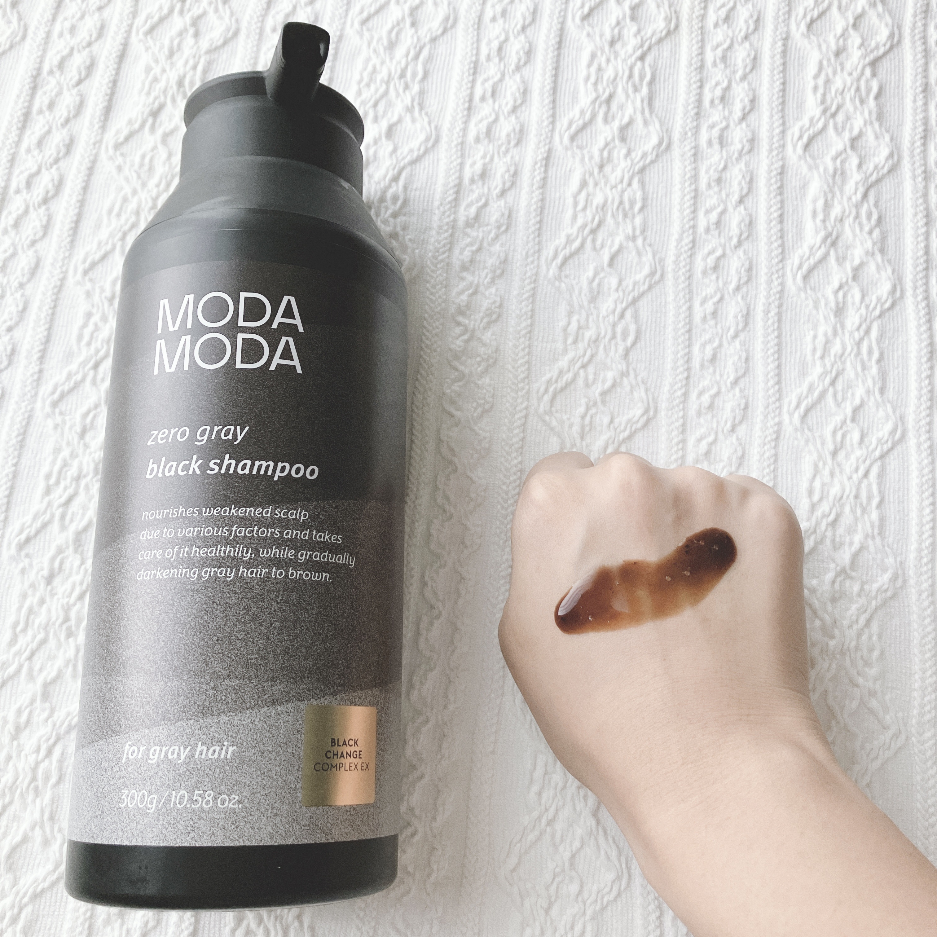 モダモダゼログレイシャンプー/MODAMODA/市販シャンプーを使ったクチコミ（3枚目）