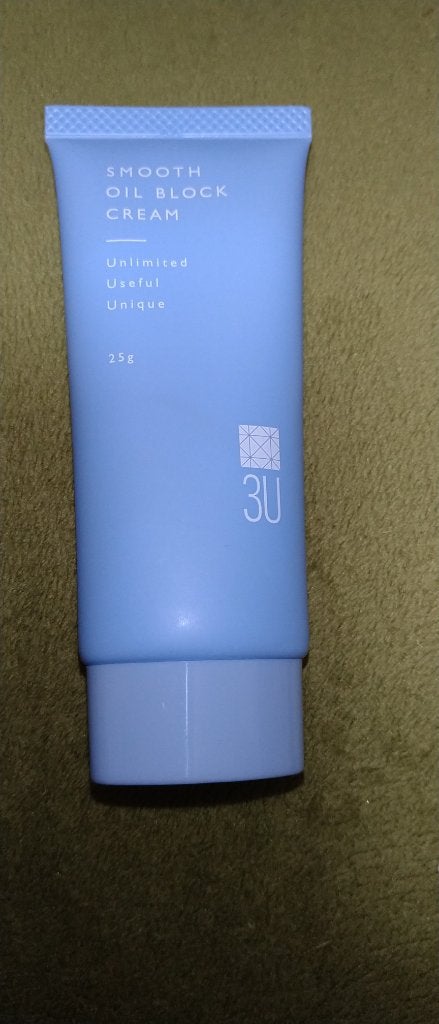 スムースオイルブロッククリーム/3U/化粧下地を使ったクチコミ(1枚目)