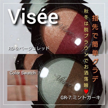 ダブルヴェール アイズ/Visée/アイシャドウパレットを使ったクチコミ（1枚目）