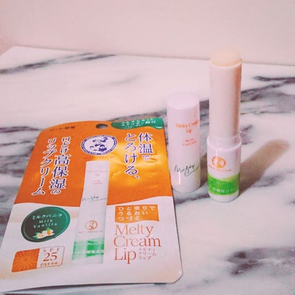 メルティクリームリップ/メンソレータム/リップクリームを使ったクチコミ(2枚目)