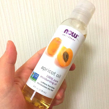 apricot oil/Now Foods/ヘアオイルを使ったクチコミ（1枚目）
