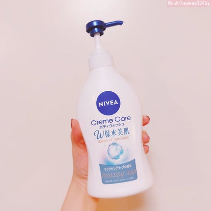 クリームケア ボディウォッシュ W保水美肌 リラクシングソープの香り/ニベア/ボディソープを使ったクチコミ(3枚目)