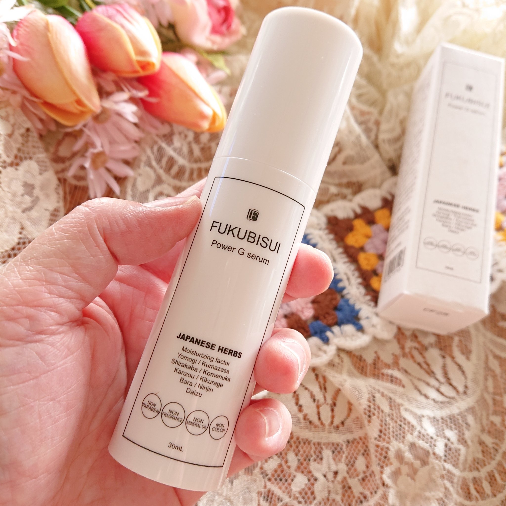パワーGセラム/FUKUBISUI(フクビスイ)/美容液を使ったクチコミ（2枚目）
