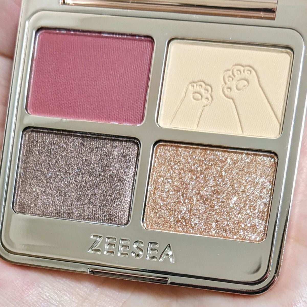 アニマルアイシャドウ(4シェード)/ZEESEA/アイシャドウパレットを使ったクチコミ(3枚目)
