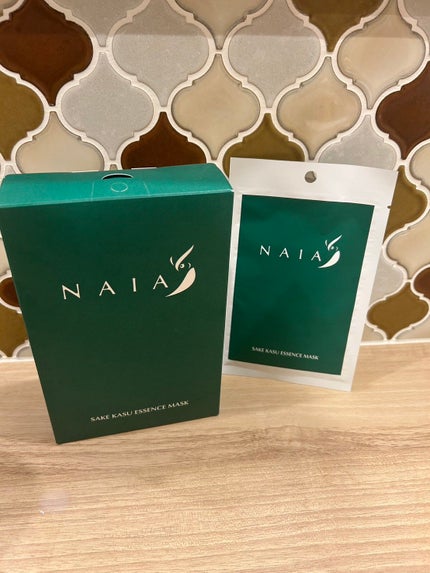 酒粕フェイスマスク 7枚入り(個包装)/NAIA/シートマスク・パックを使ったクチコミ(1枚目)