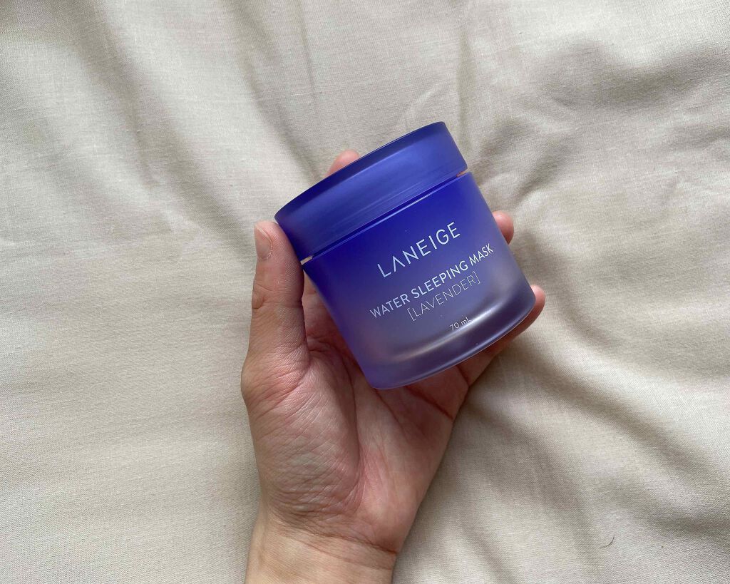 ウォータースリーピングパック ラベンダー/LANEIGE/フェイスクリームを使ったクチコミ（1枚目）