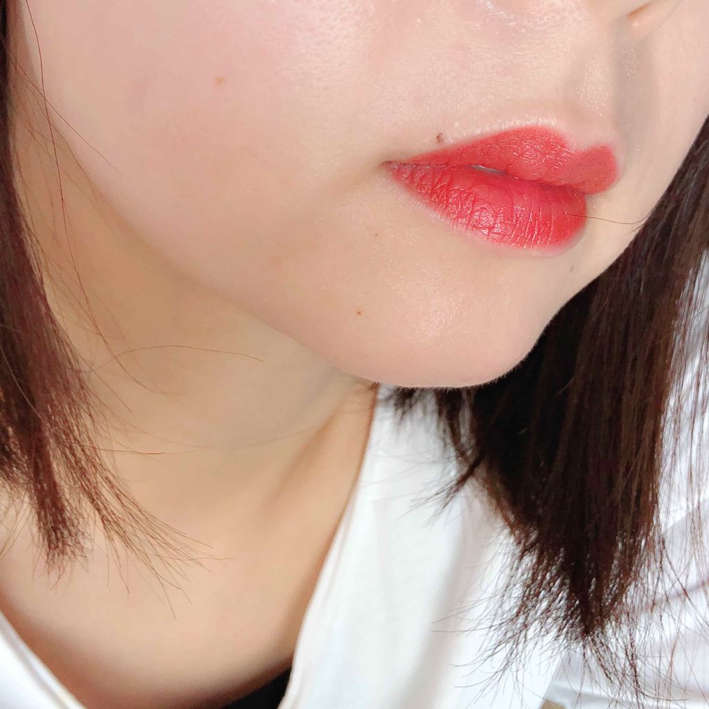 ルージュ アンリミテッド マット/shu uemura/口紅を使ったクチコミ（3枚目）