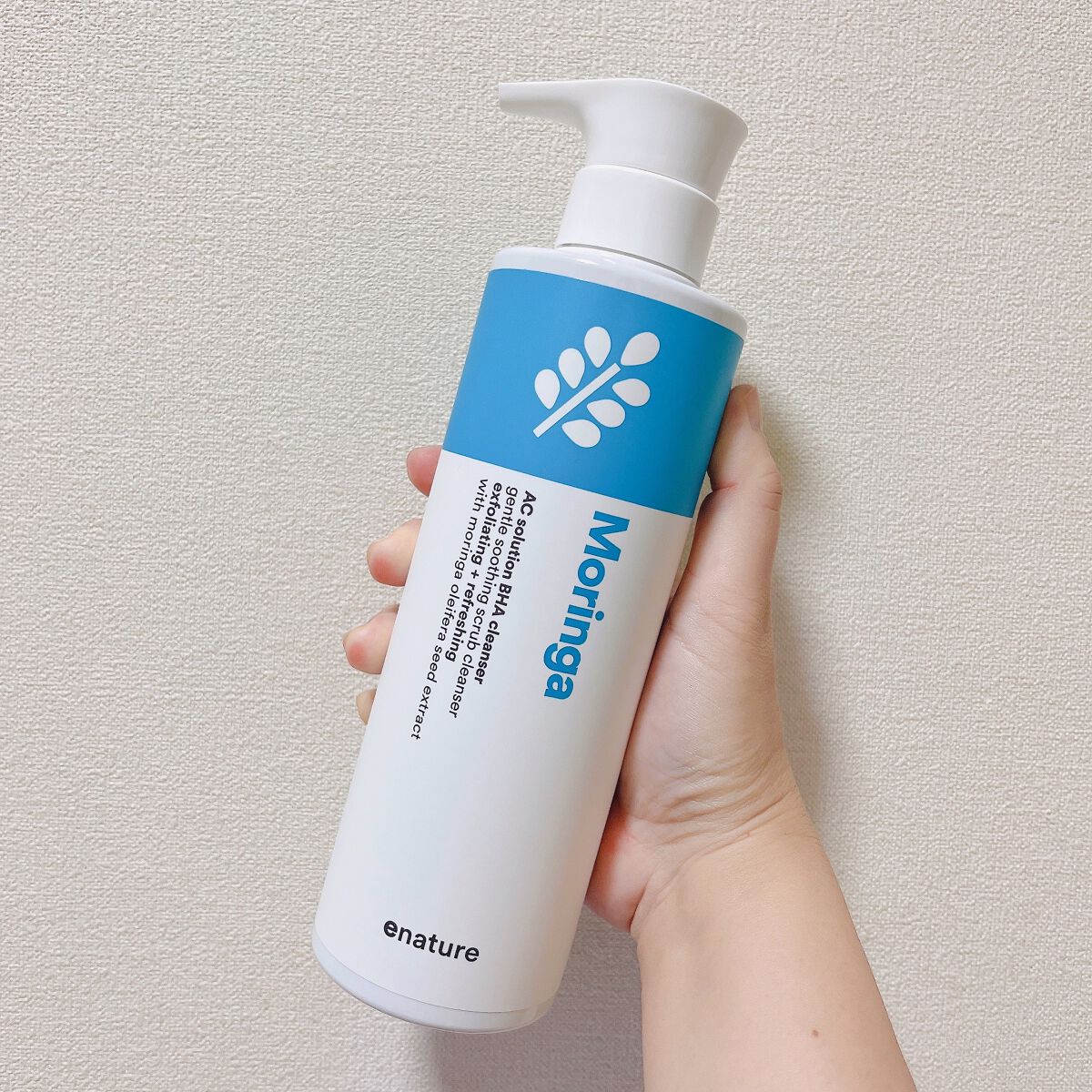 Moringa AC Solution BHA Cleanser/eNature/洗顔フォームを使ったクチコミ(2枚目)