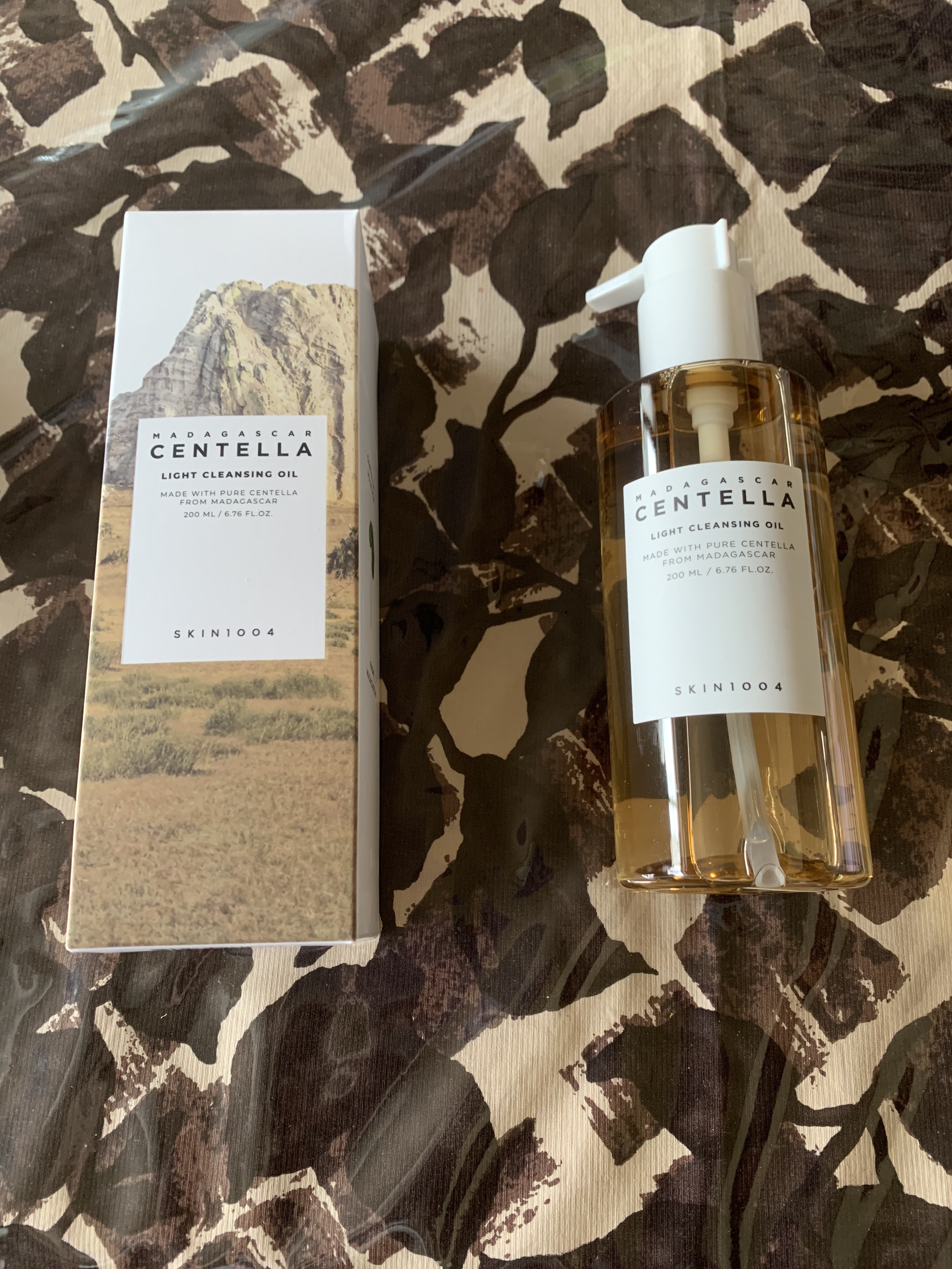 センテラ ライトクレンジングオイル/SKIN1004/オイルクレンジングを使ったクチコミ（1枚目）