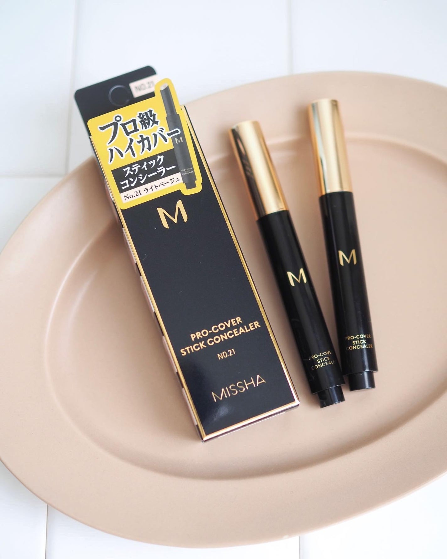 M プロカバー スティックコンシーラー/MISSHA/スティックコンシーラーを使ったクチコミ(4枚目)