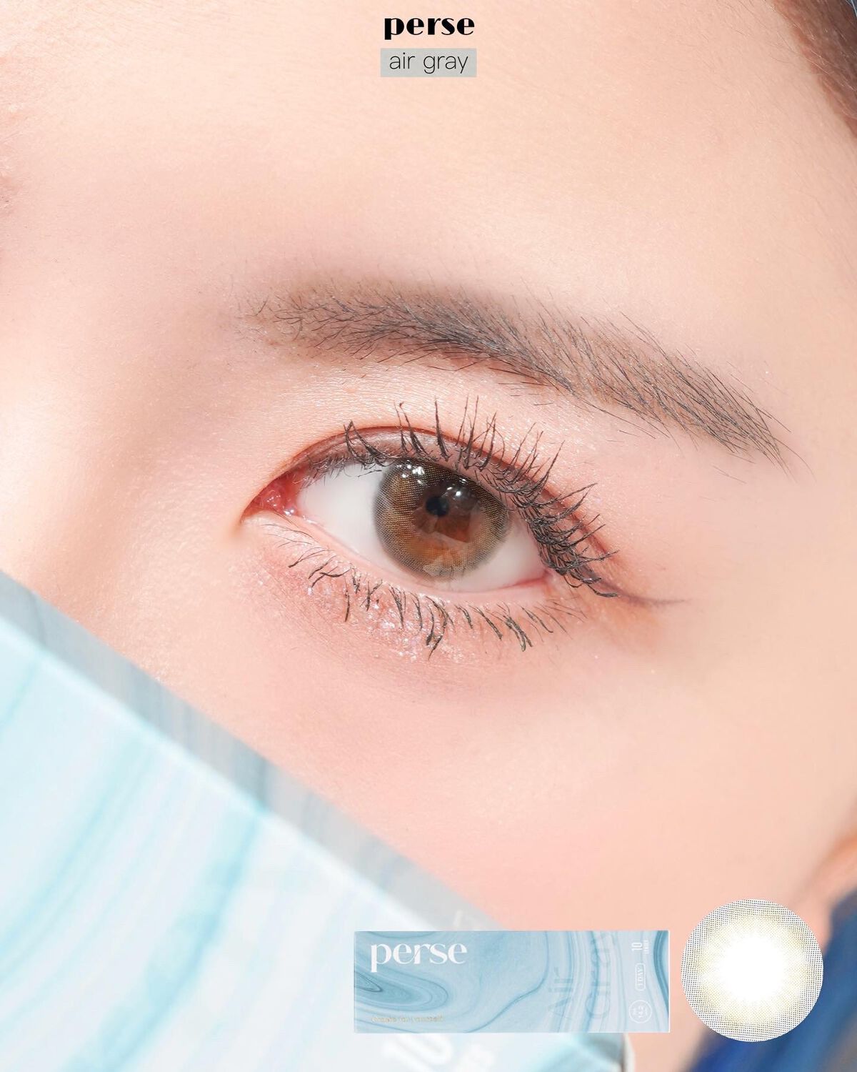 perse 1day/perse/ワンデー(1DAY)カラコンを使ったクチコミ(5枚目)