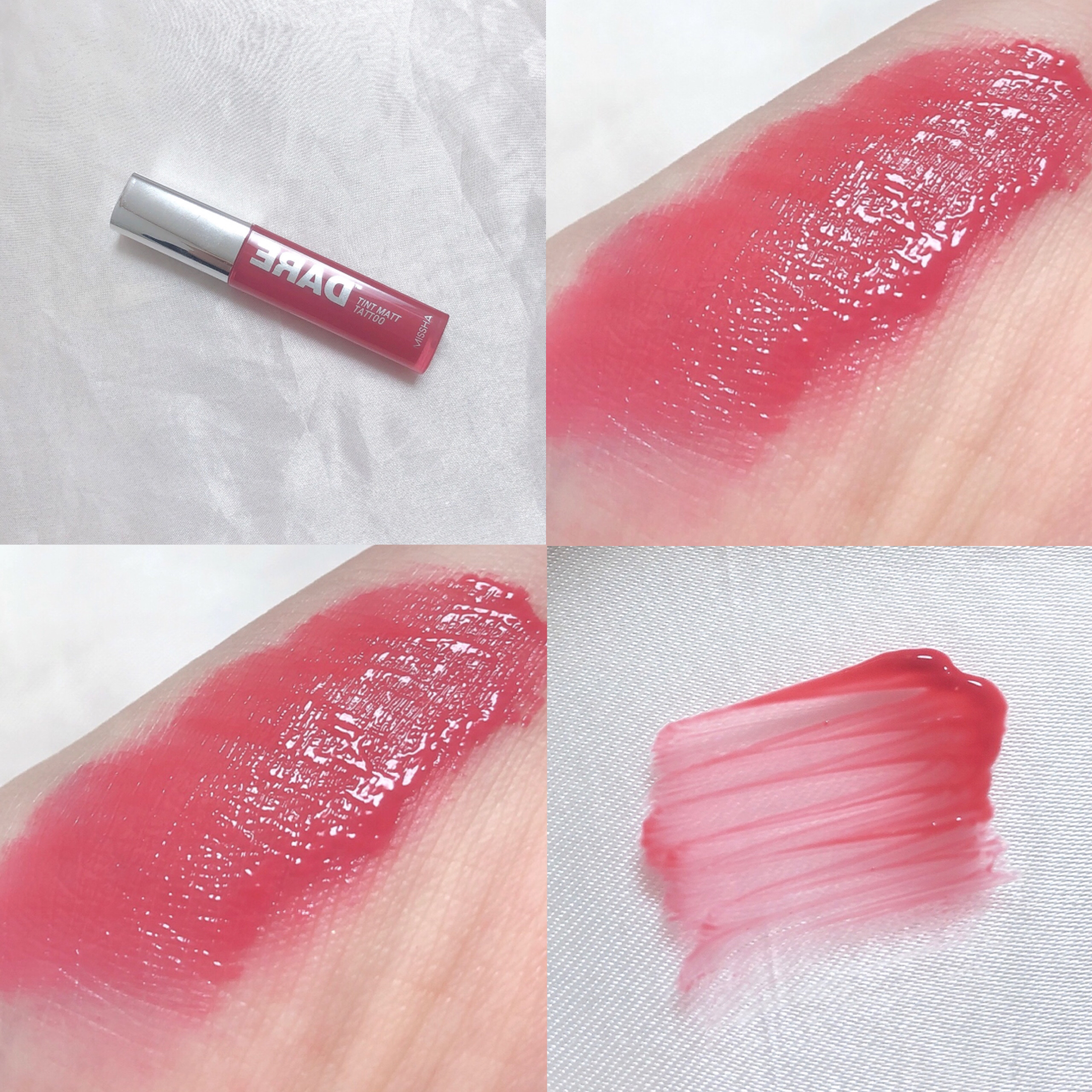 デアティントマットタトゥー/MISSHA/リップティントを使ったクチコミ（2枚目）