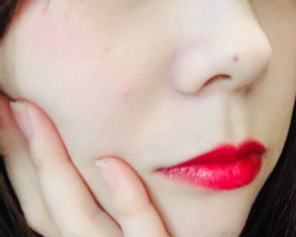 ルージュ ヴォリュプテ シャイン/YVES SAINT LAURENT BEAUTE/口紅を使ったクチコミ(2枚目)