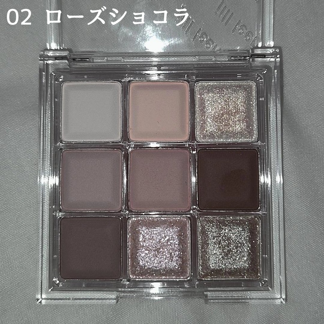 ジルリーン チョコレートアイシャドウ/jill leen./アイシャドウパレットを使ったクチコミ（2枚目）