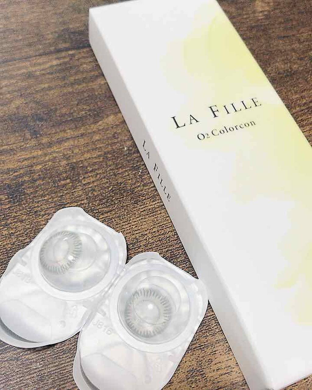 LA FILLE (ラ・フィーユ)/LA FILLE/カラーコンタクトレンズを使ったクチコミ（1枚目）