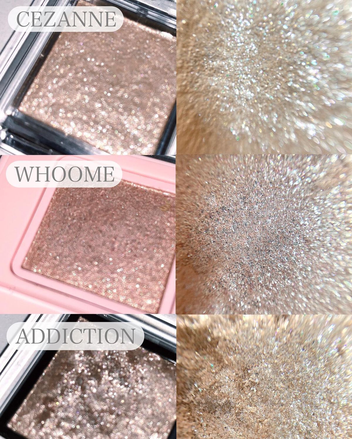 シングルカラーアイシャドウ/CEZANNE/単色アイシャドウを使ったクチコミ（3枚目）