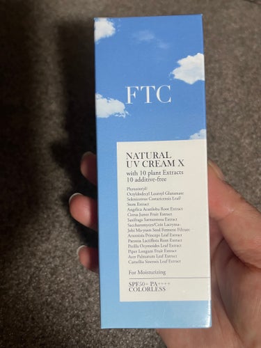 FTC ナチュラルUVクリームX

SPF50+PA++++・子供から大人まで使える10種の無添加が嬉しい☺️

子供とお出かけする時に使用しています🥰
なめらかなクリームで使用感も良いです🙆

FTC