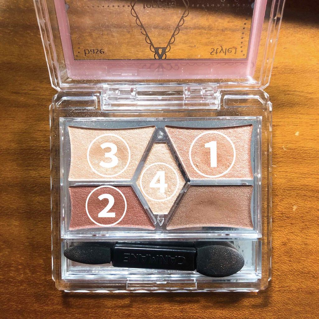 【旧品】パーフェクトスタイリストアイズ/キャンメイク/アイシャドウパレットを使ったクチコミ（2枚目）