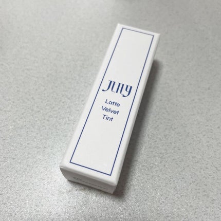 natsumi on LIPS 「.ジェイリーラテベルベットティント04OrangeLatte赤..」(6枚目)