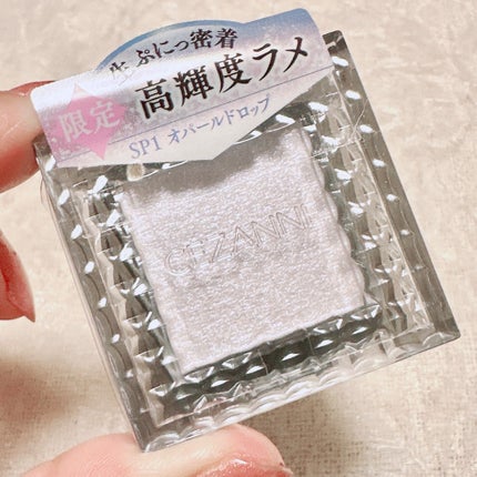 シングルシャイニーアイシャドウ/CEZANNE/アイシャドウを使ったクチコミ(5枚目)