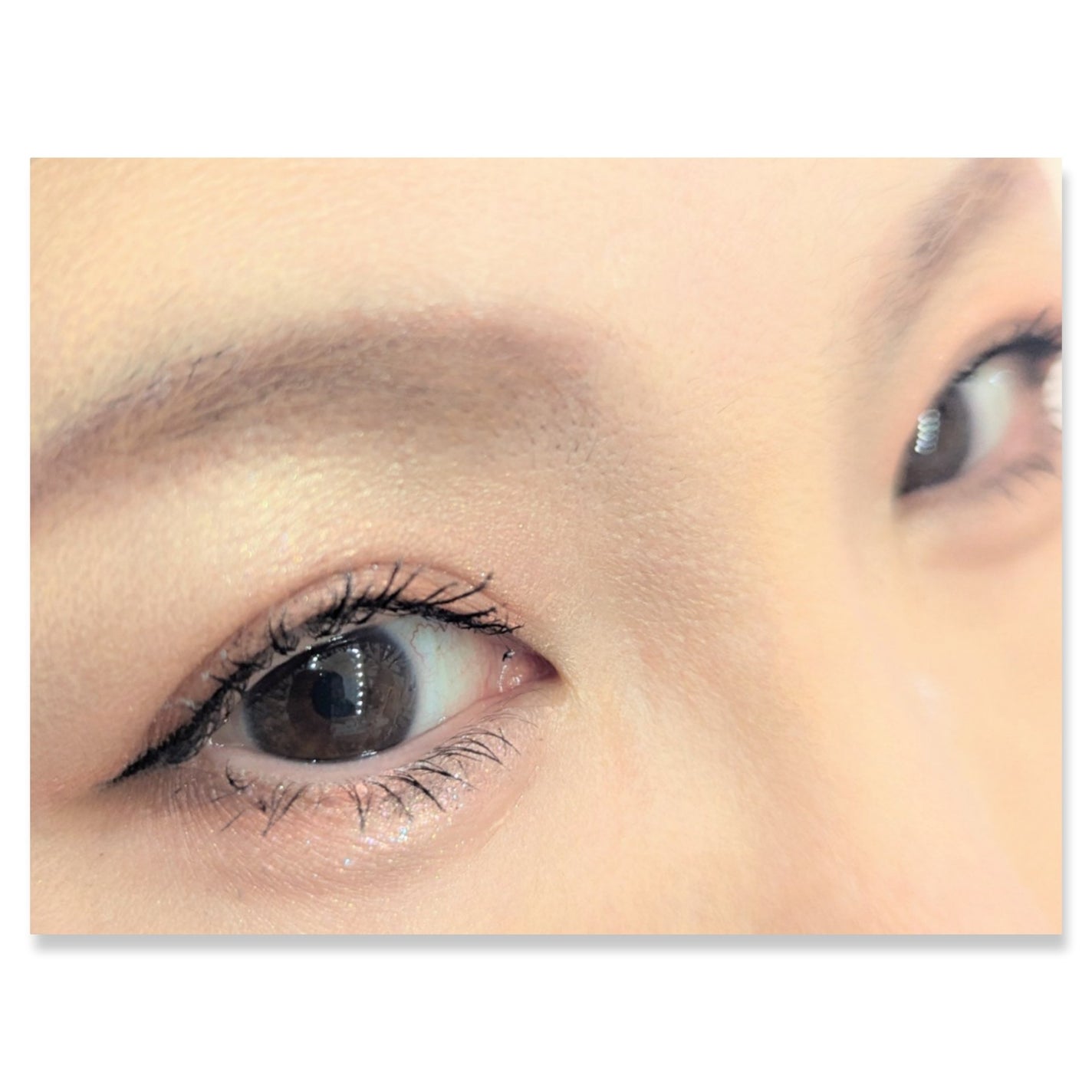 バブアイカラーパレット/minum/アイシャドウパレットを使ったクチコミ(2枚目)