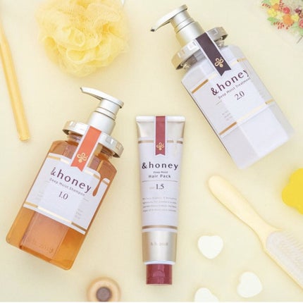 ディープモイスト シャンプー1.0/ヘアトリートメント2.0/&honey/市販シャンプーを使ったクチコミ(1枚目)