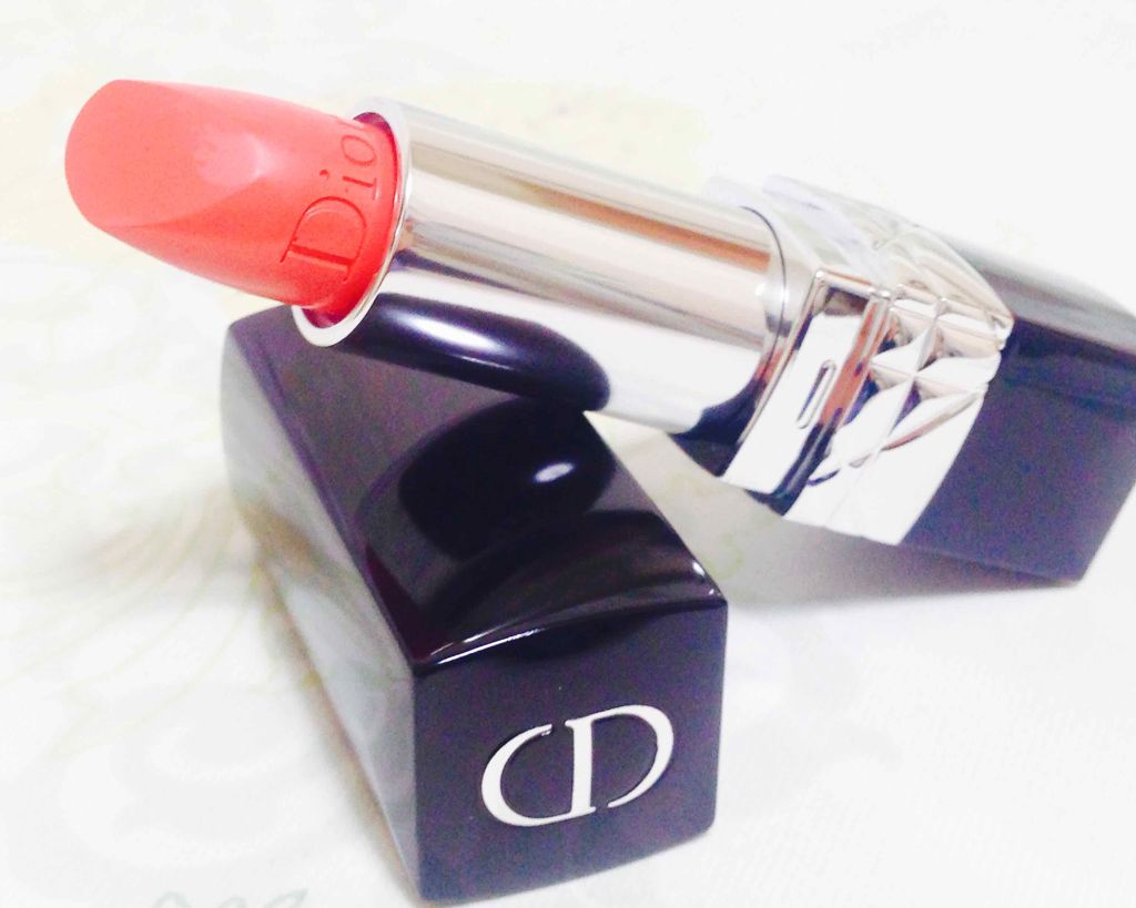 【旧】ルージュ ディオール 343 パナリア/Dior/口紅を使ったクチコミ（1枚目）