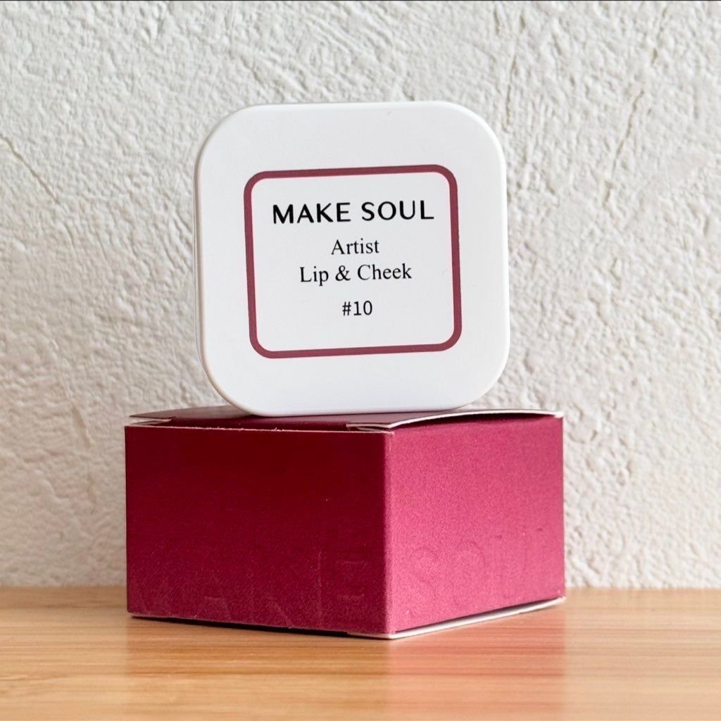 Artist Lip&Cheek/MAKE SOUL/ジェル・クリームチークを使ったクチコミ(1枚目)