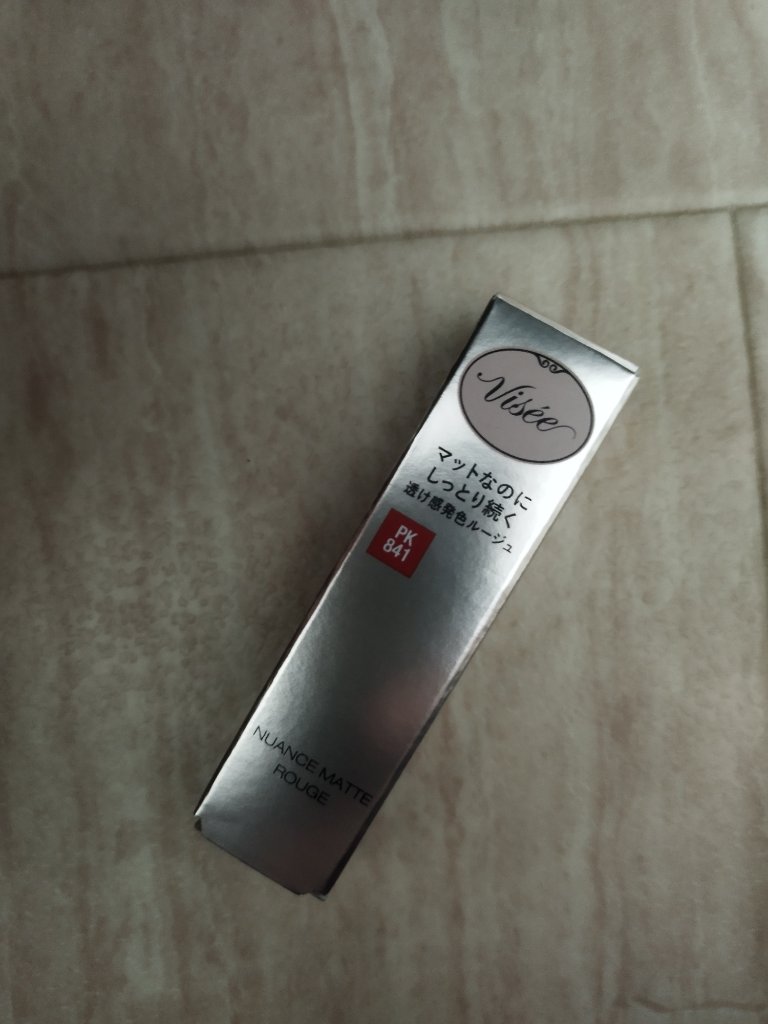 ニュアンス マット ルージュ PK841 ジャスミンピンク/Visée/口紅を使ったクチコミ（1枚目）