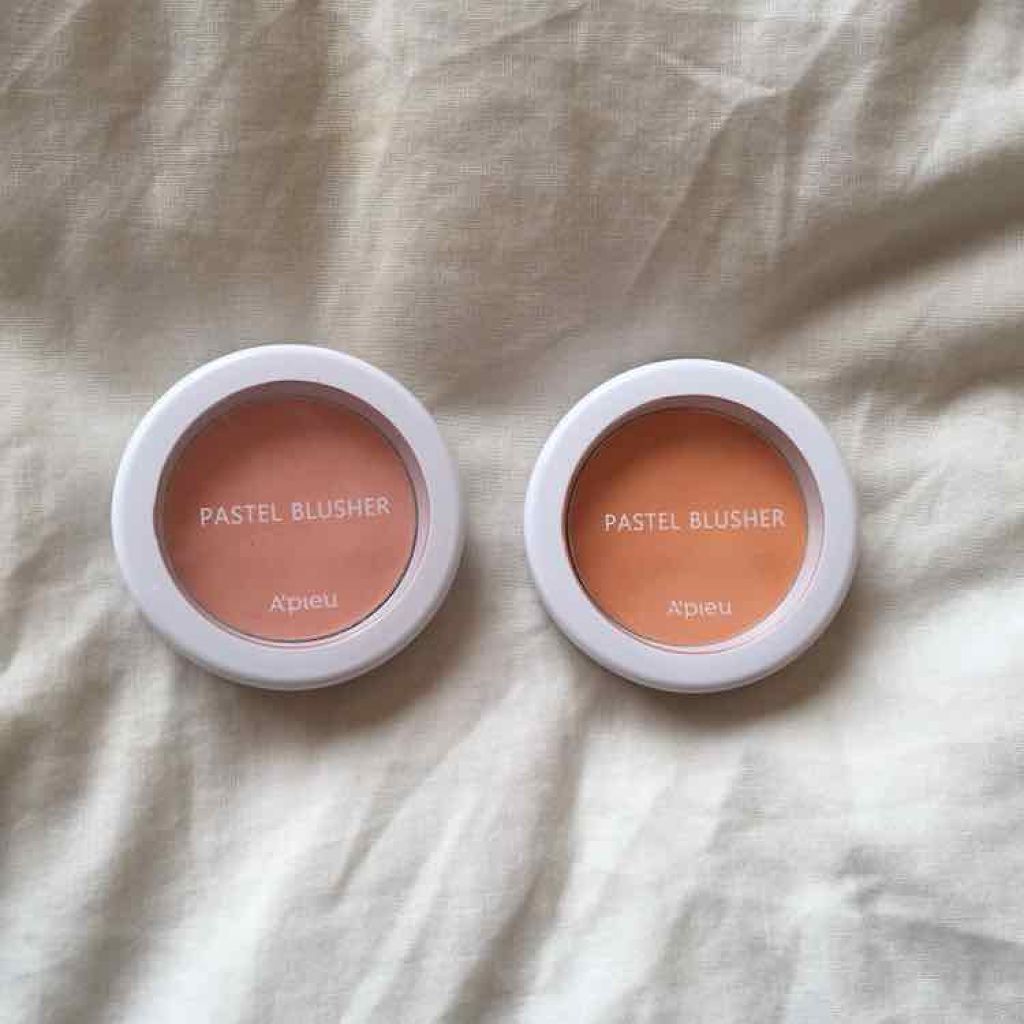 アピュー パステルブラッシャー/A’pieu/パウダーチークを使ったクチコミ(1枚目)