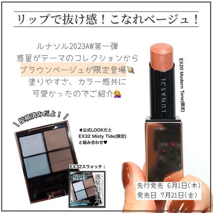 プランプメロウリップス/LUNASOL/口紅を使ったクチコミ(2枚目)