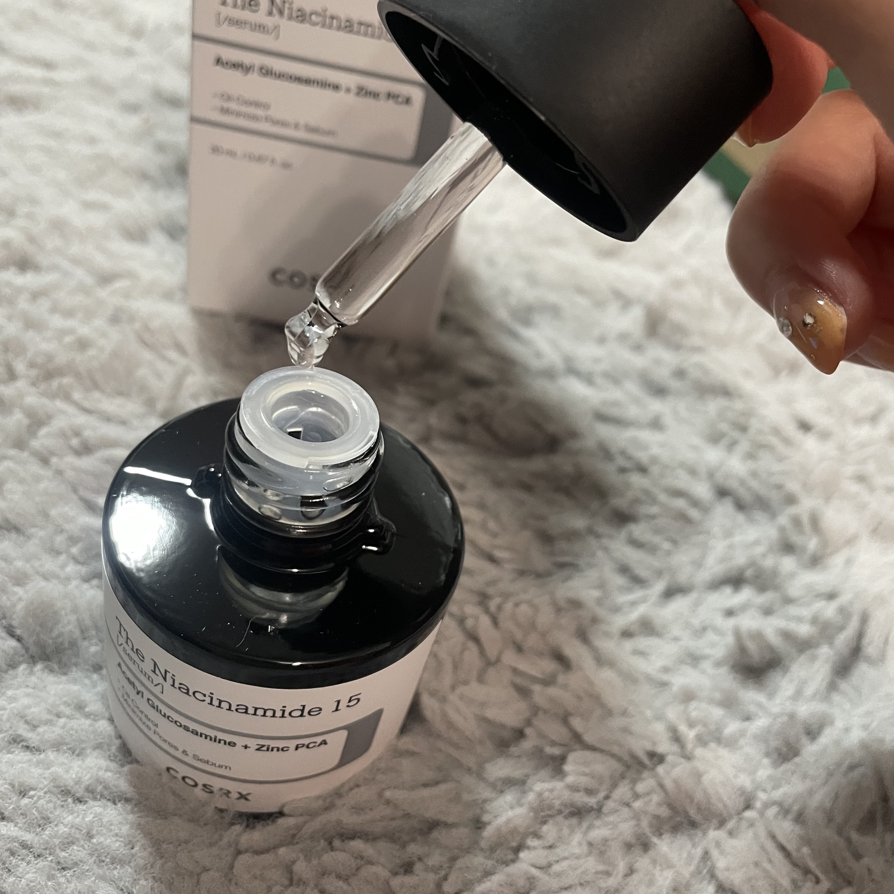 RXザ・AHA2 BHA2 ブラミッシュトリートメントセラムコットン/COSRX/美容液を使ったクチコミ（3枚目）