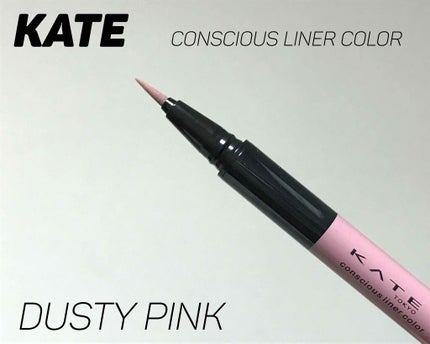 コンシャスライナーカラー/KATE/リキッドアイライナーを使ったクチコミ(1枚目)