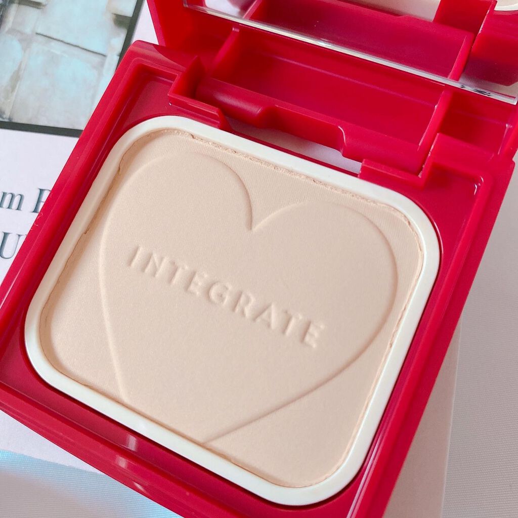 プロフィニッシュファンデーション/インテグレート/パウダーファンデーションを使ったクチコミ（2枚目）