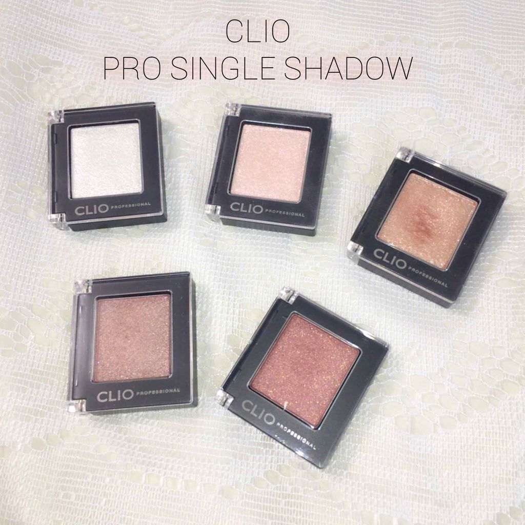 プロ シングル シャドウ G01 Excuse/CLIO/単色アイシャドウを使ったクチコミ（1枚目）