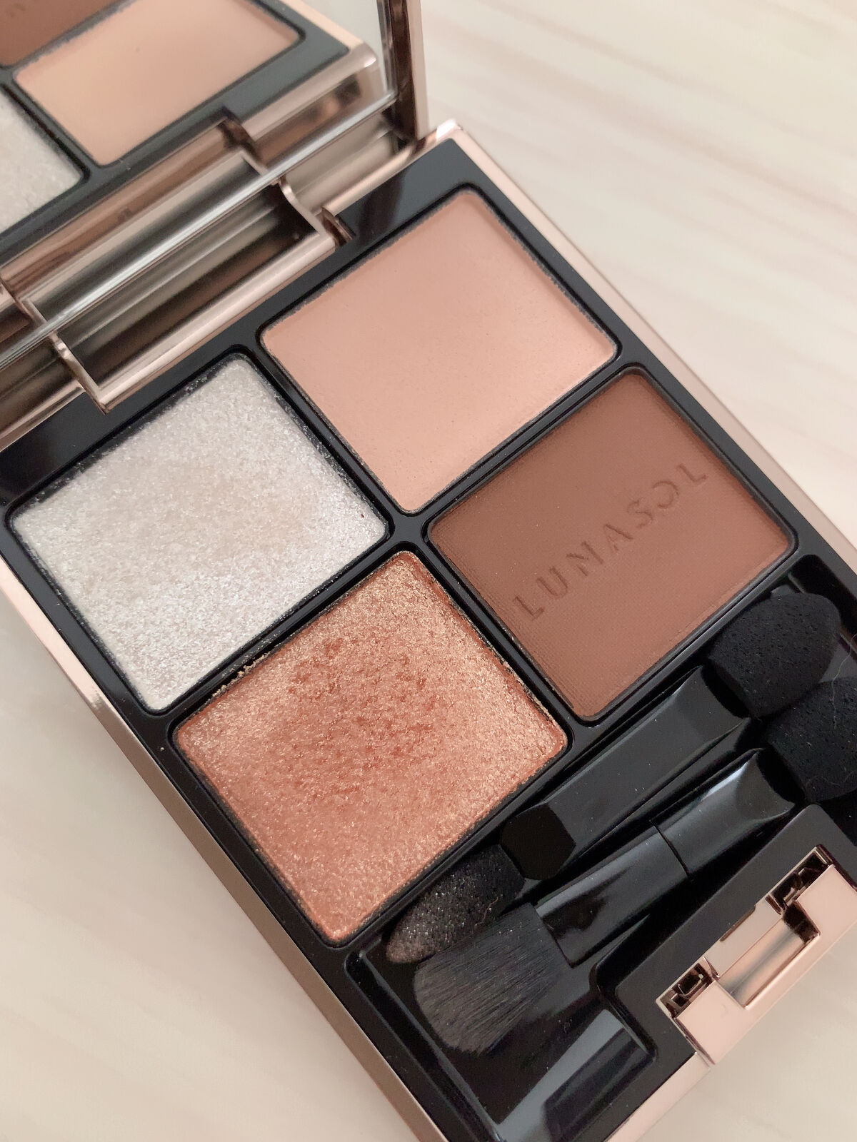 アイカラーレーション/LUNASOL/アイシャドウパレットを使ったクチコミ（3枚目）