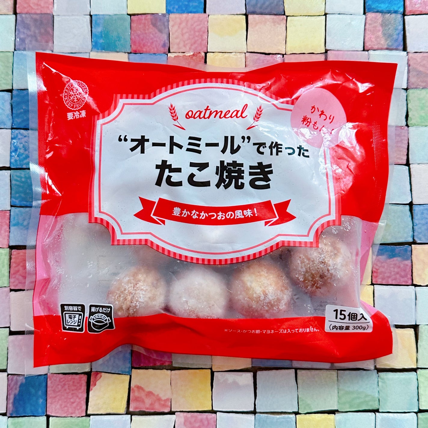 オートミールで作ったたこ焼き/業務スーパー/食品を使ったクチコミ(1枚目)