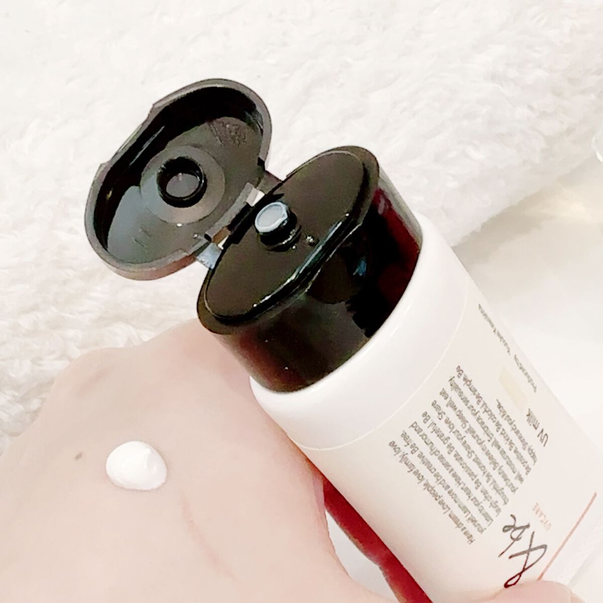 &be UVミルク スタンダード 30g/＆be/日焼け止めミルクを使ったクチコミ（3枚目）