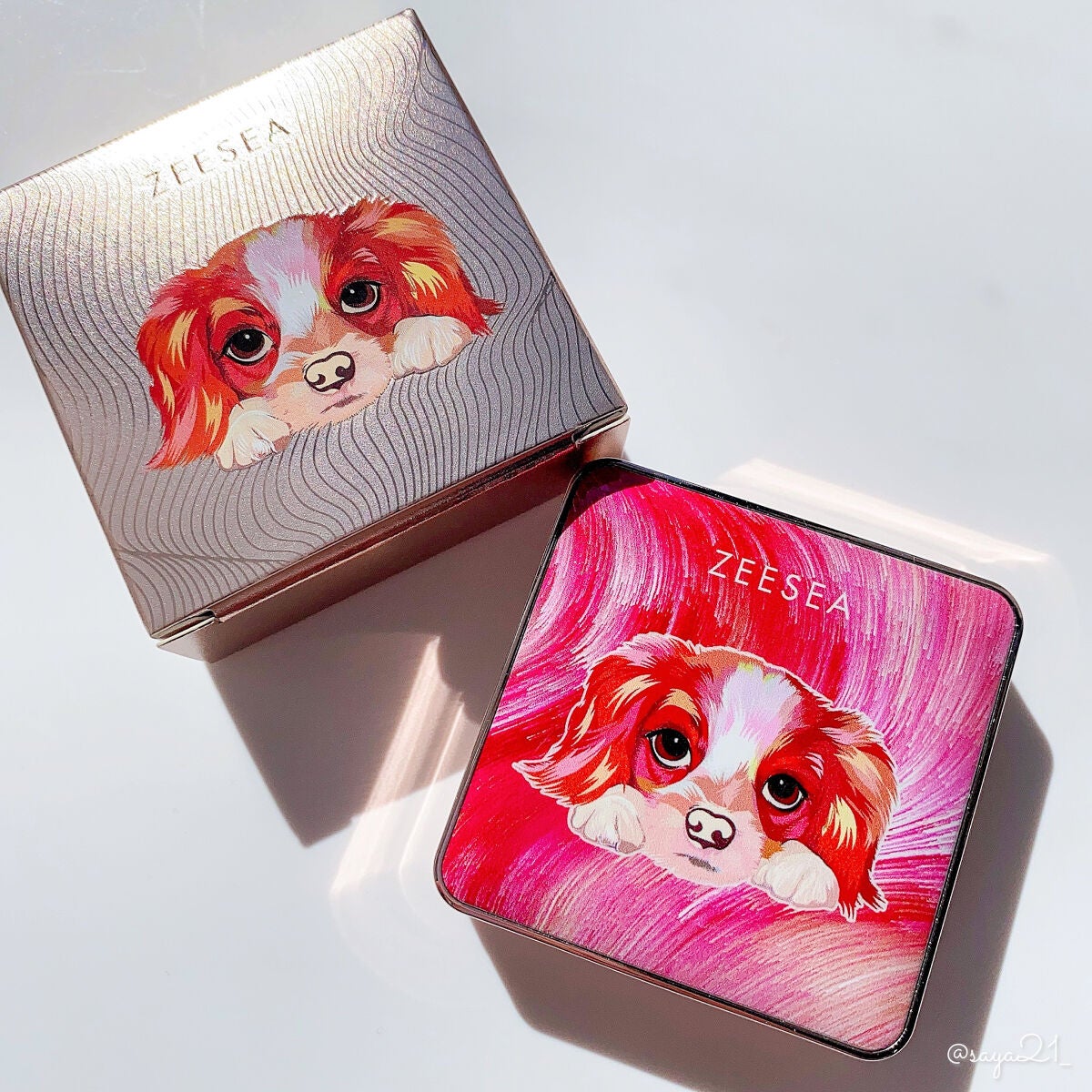 アニマルアイシャドウ(4シェード)/ZEESEA/アイシャドウパレットを使ったクチコミ(1枚目)