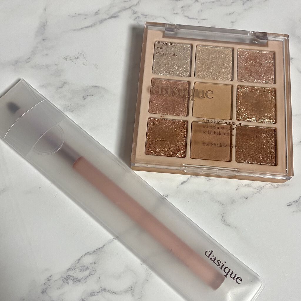 シャドウパレット 09 スイートシリアル/dasique/アイシャドウパレットを使ったクチコミ（2枚目）