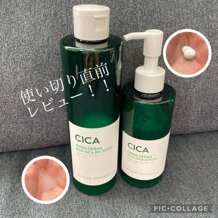 グリーン ダーマCICAビックトナー/ネイチャーリパブリック/化粧水を使ったクチコミ(1枚目)