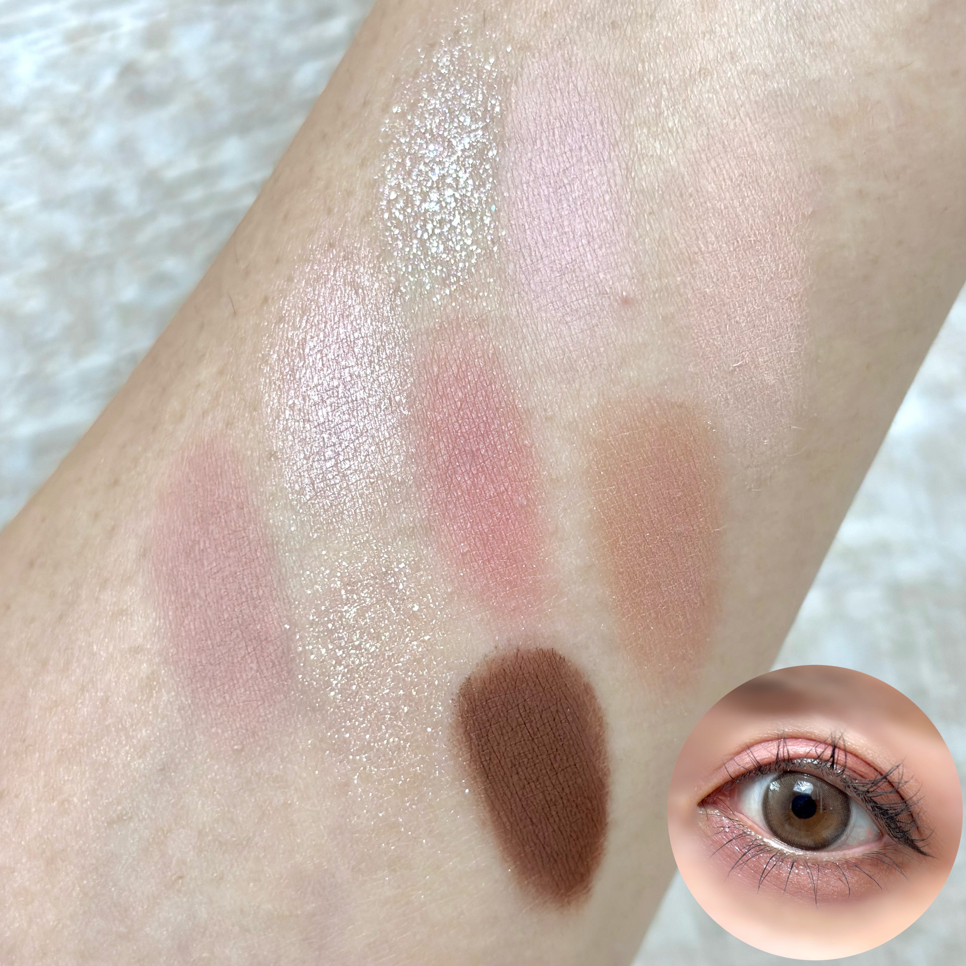 シャドウパレット/and:ar/アイシャドウパレットを使ったクチコミ（3枚目）